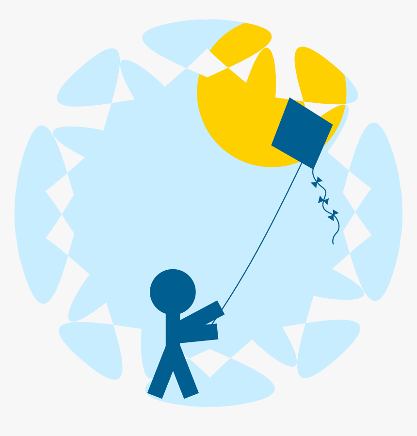 Kite Silhouette, HD Png Download