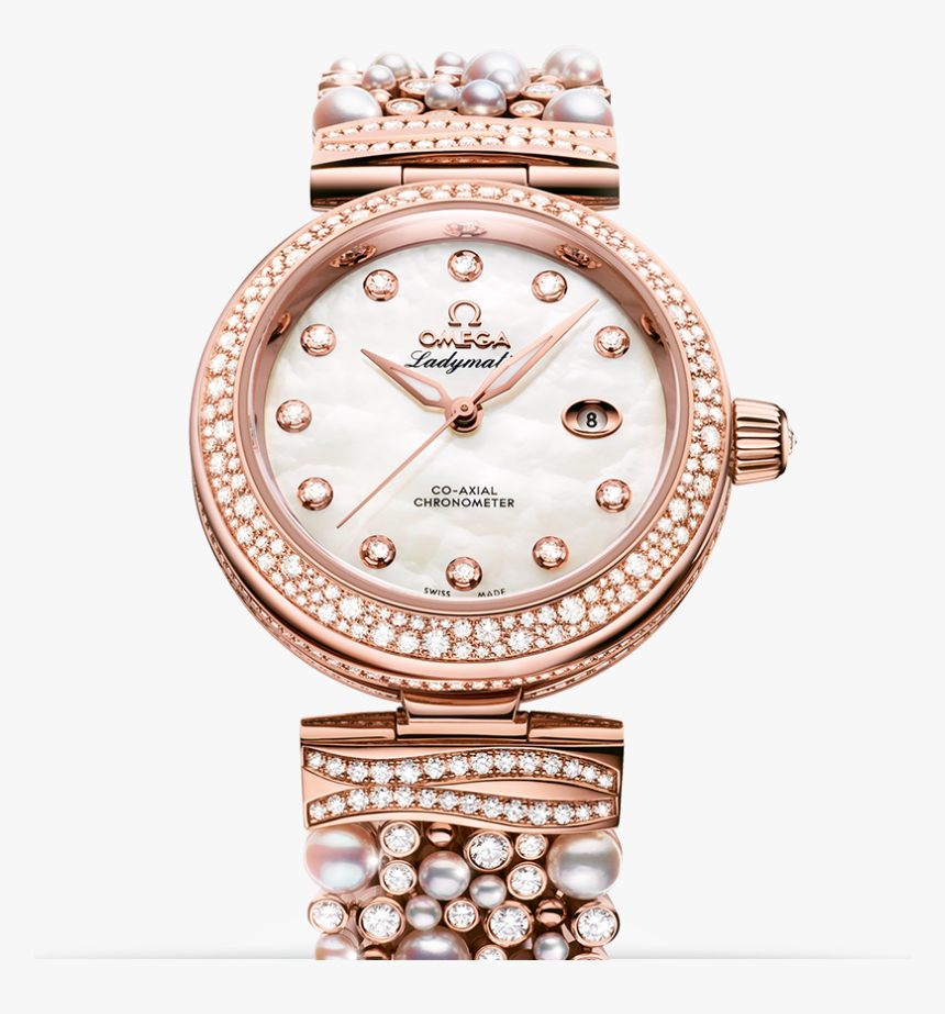 Omega Cindy Crawford Watch, HD Png Download