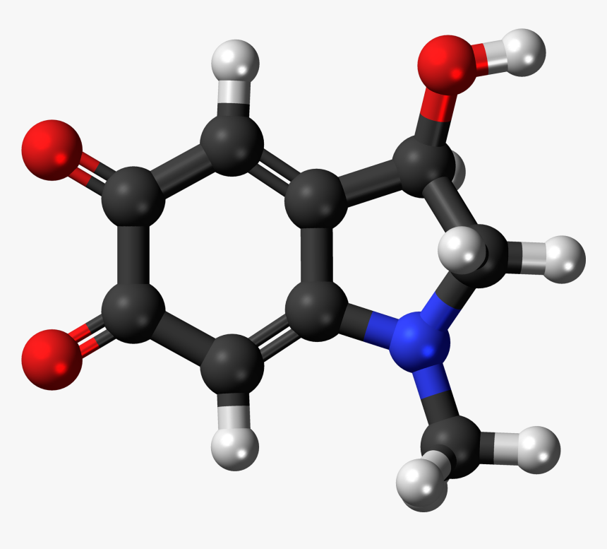 Adrenochrome 3d Ball - Serotonin Ball And Stick Model, HD Png Download