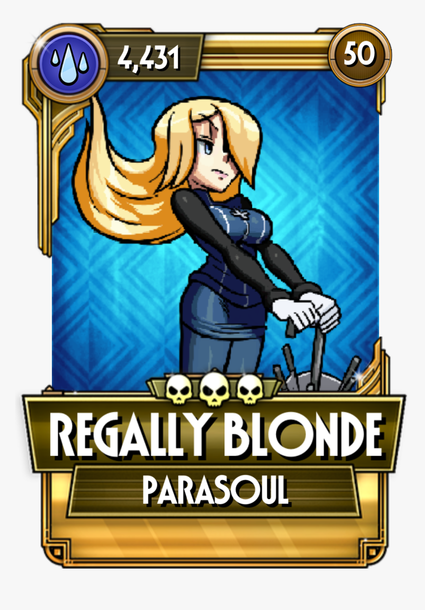 Skullgirls Mobile Primed Parasoul, HD Png Download