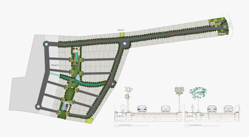 46 Banyan Tree Master Plan, HD Png Download