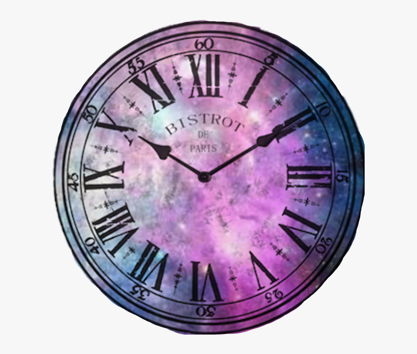 #reloj #galaxia - Reloj Vintage Blanco Y Negro, HD Png Download