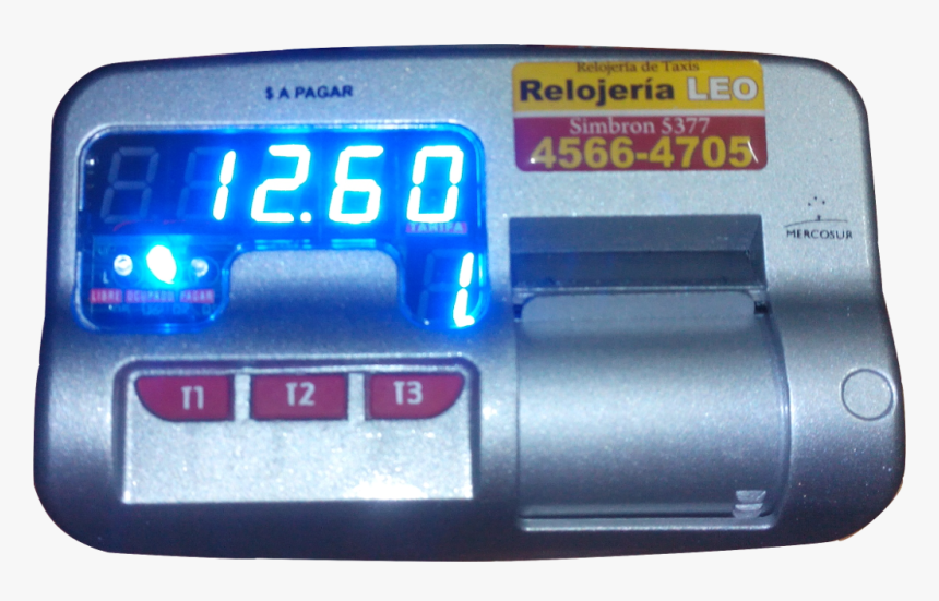 Taxi Arieltax Milenio - Radio Clock, HD Png Download