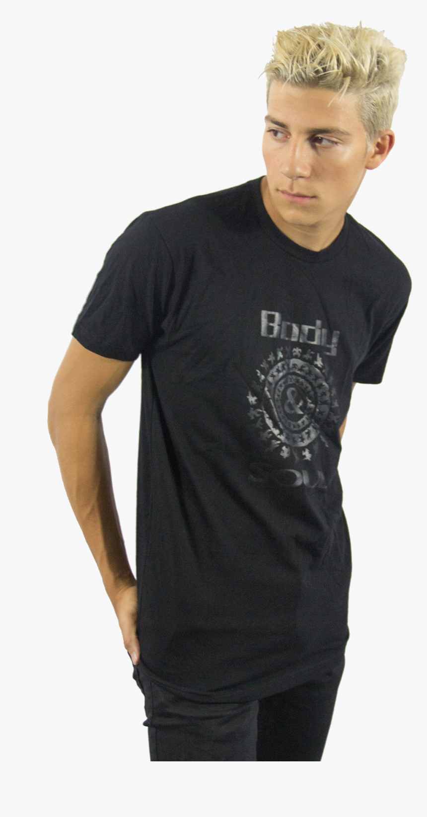 Men S Original Logo Black On Black, HD Png Download