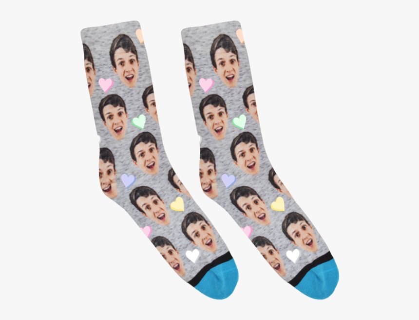 Socks With Face On Them, HD Png Download