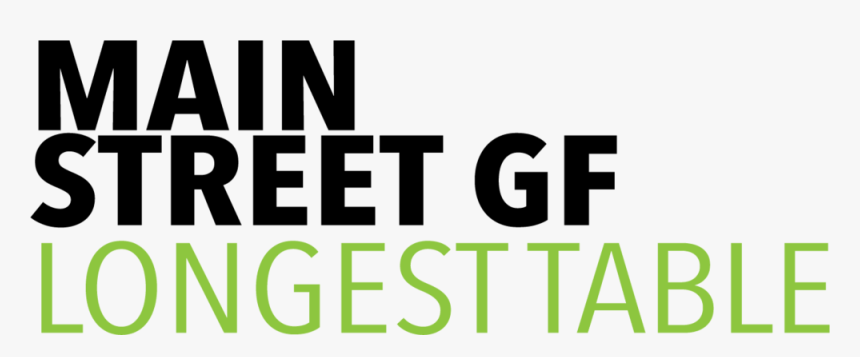 Main Street Gf Longest Table Logo - Graphics, HD Png Download