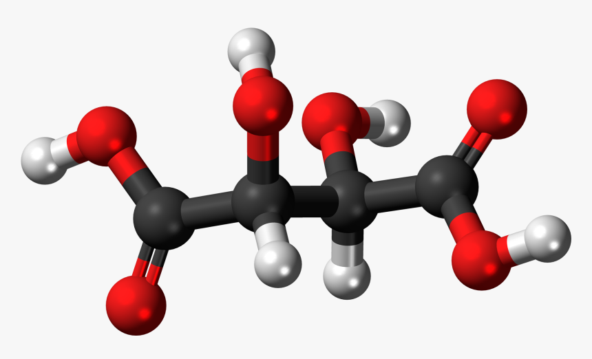 Meso Tartaric Acid 3d, HD Png Download