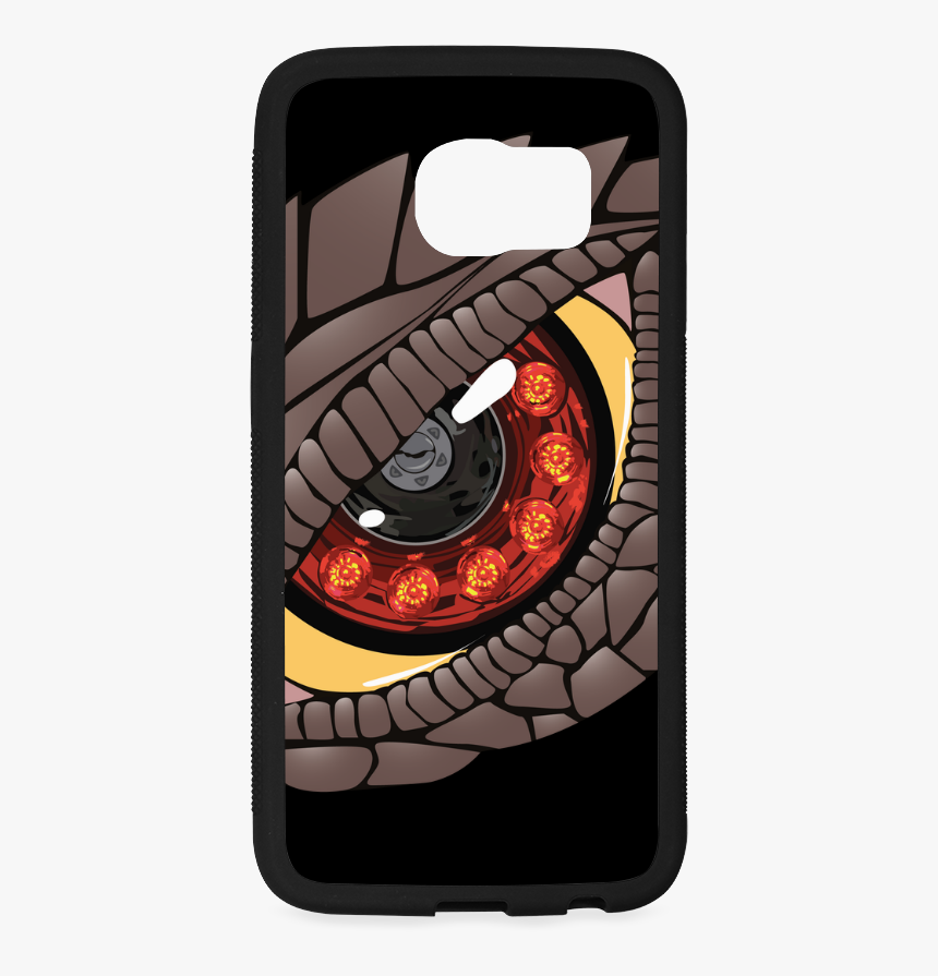 Godzilla Eye Cell Phone Case Rubber Case For Samsung - Mobile Phone Case, HD Png Download