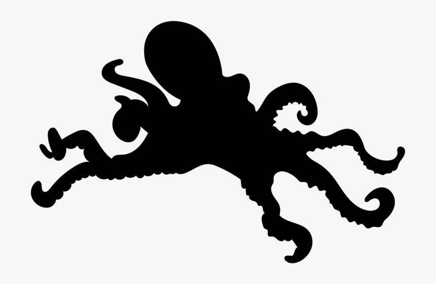Octopus - Sombras De Animales, HD Png Download