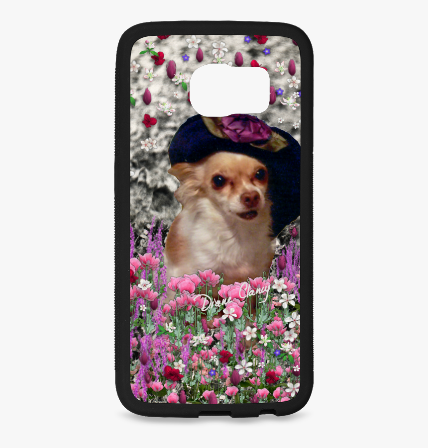 Chi Chi In Pink White Flowers, Chihuahua Puppy Dog - Puppy, HD Png Download