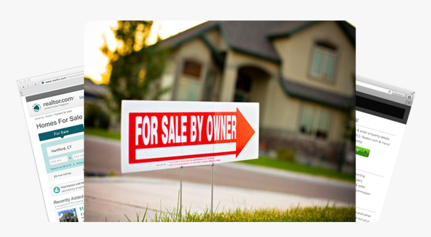 Sale By Owner Sign, HD Png Download