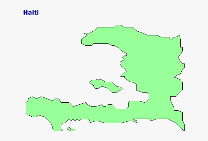 Map Of Haiti - Haiti Country Map Outline, HD Png Download