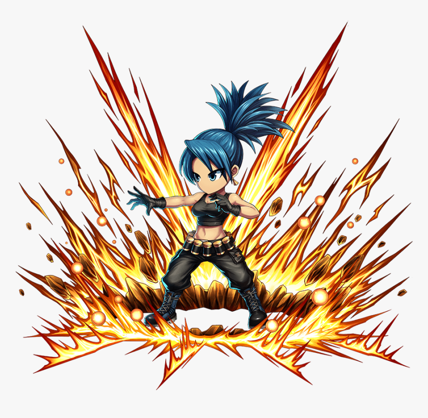 Thum Navi Chara10 - King Of Fighters Brave Frontier, HD Png Download