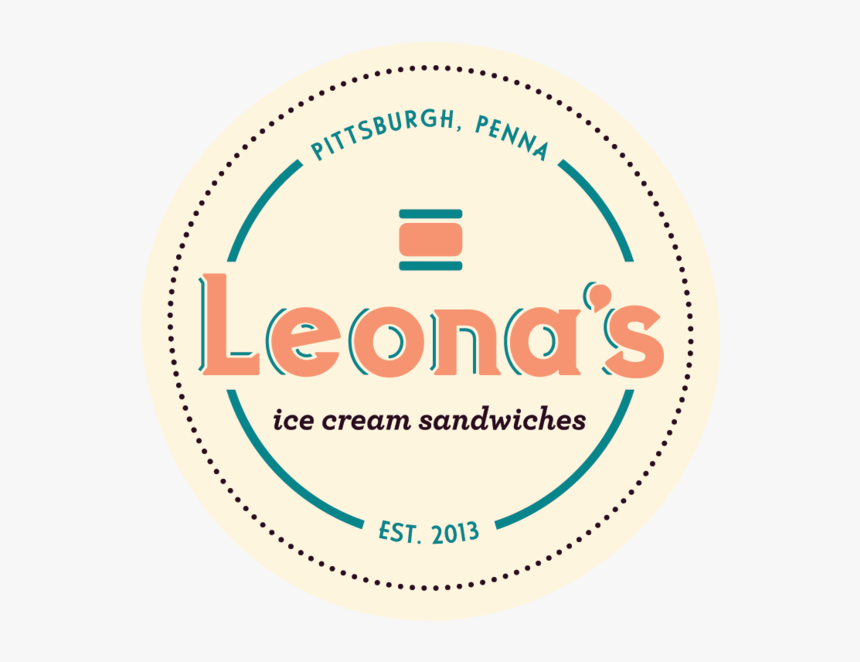 Food Drink Branding Leona S Bootstrap Design Co 2-01 - Circle, HD Png Download