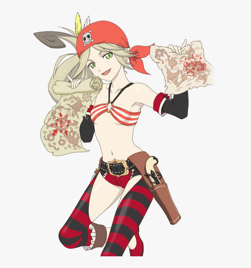 Magilou’s 4☆ Image From The Pirate Costume Gacha - Tales Of Asteria Magilou, HD Png Download