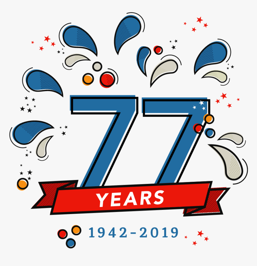 77 Years 01, HD Png Download