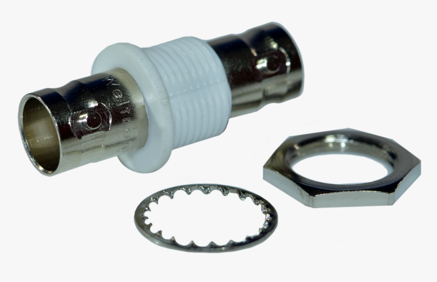 Bnc Jack To Bnc Jack Bulkhead Insulated 75-ohm Adapter - Tool, HD Png Download