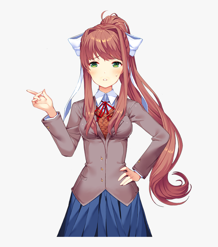 Doki Doki Literature Club Png, Transparent Png