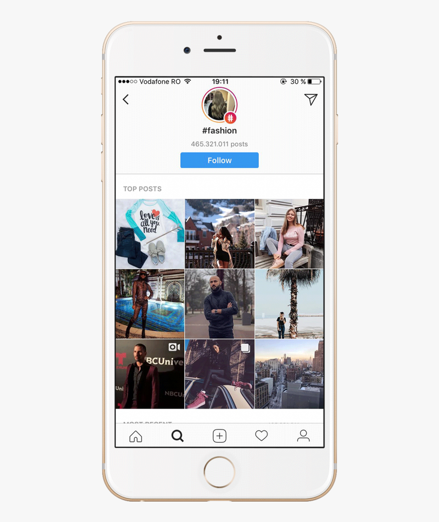 Home Instagram Hashtag Page Mockup Hd Png Download Transparent Png Image Pngitem
