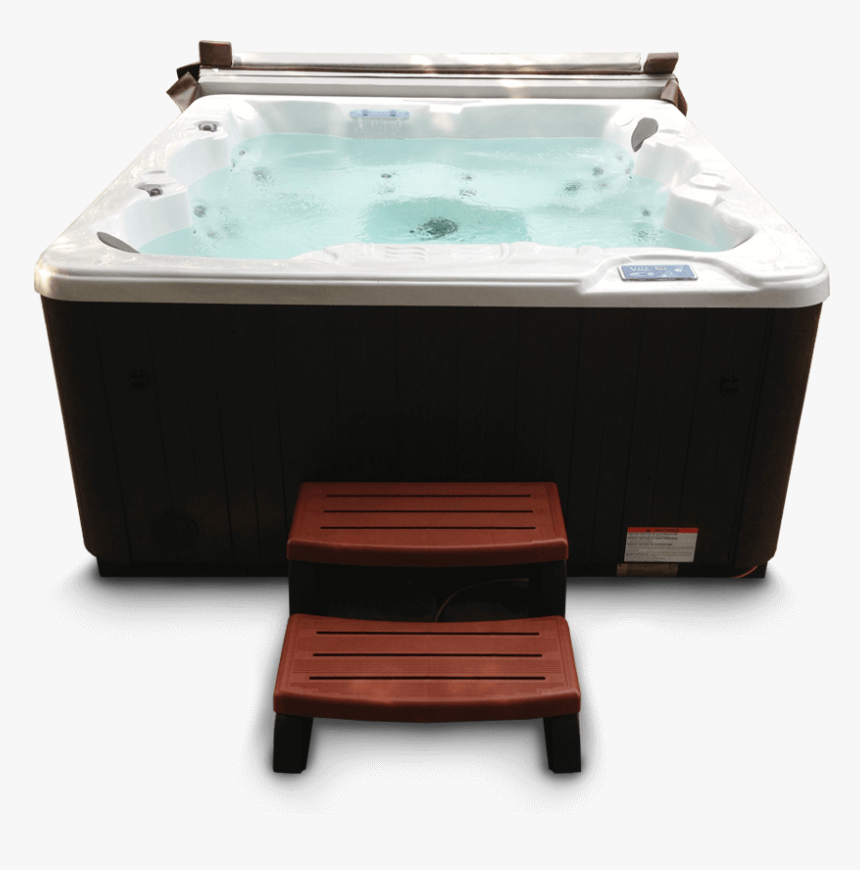 Hot Tub With Steps - Jacuzzi, HD Png Download