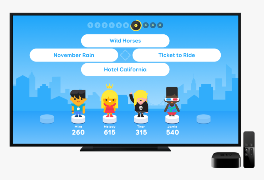 Gameplay Alt2 - Apple Tv Songpop Party, HD Png Download