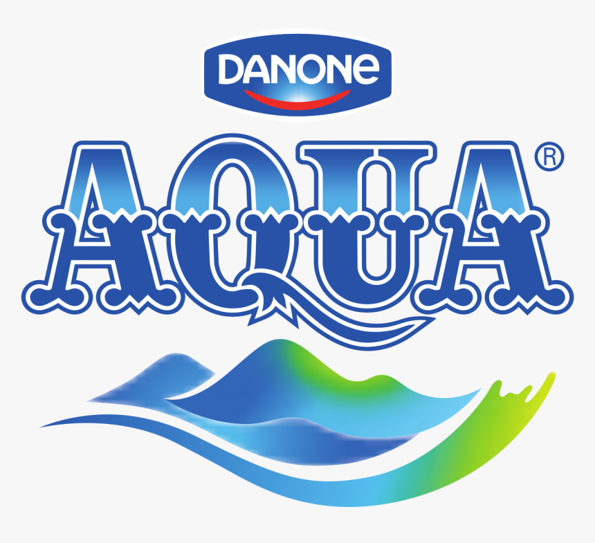 Danone Aqua , Png Download - Logo Aqua Danone Png, Transparent Png