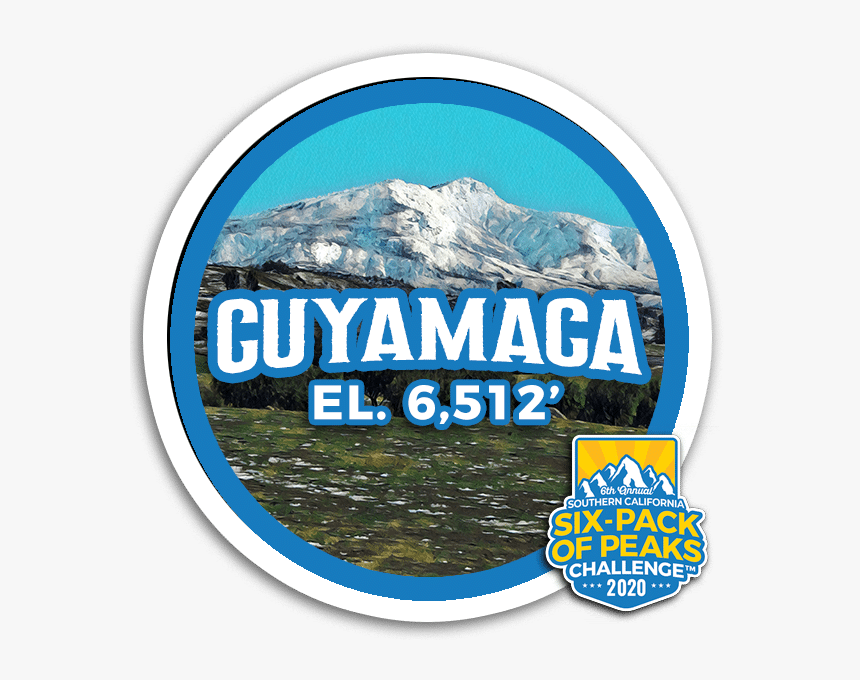 I Hiked Cuyamaca Mountain - Summit, HD Png Download