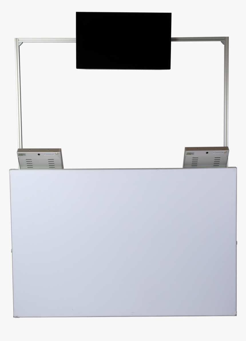 Front Kiosk White, HD Png Download