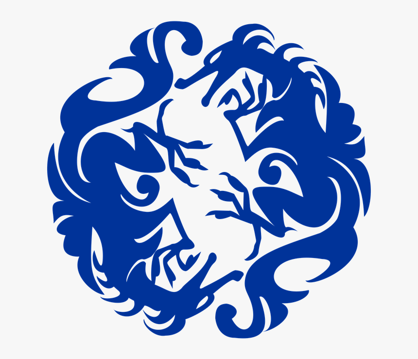 Blue Dragon Coat Of Arms, HD Png Download