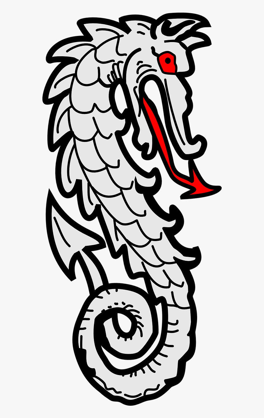 Dragão Heraldica Png, Transparent Png
