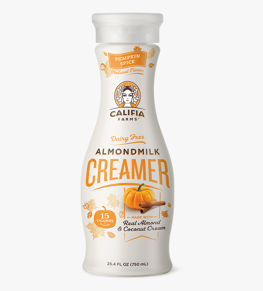 Pumpkin Spice Creamer - Pecan Caramel Califia Farms Almond Milk Creamer, HD Png Download