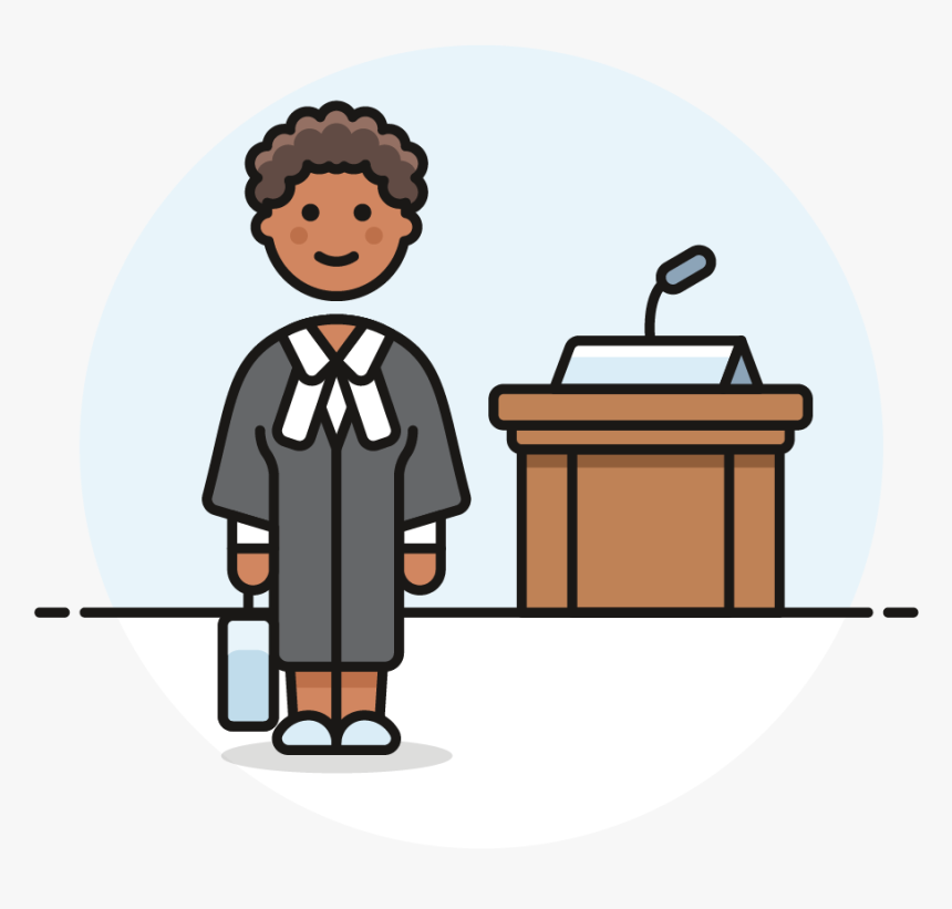 Clipart Hammer Jury - Cartoon Jury, HD Png Download