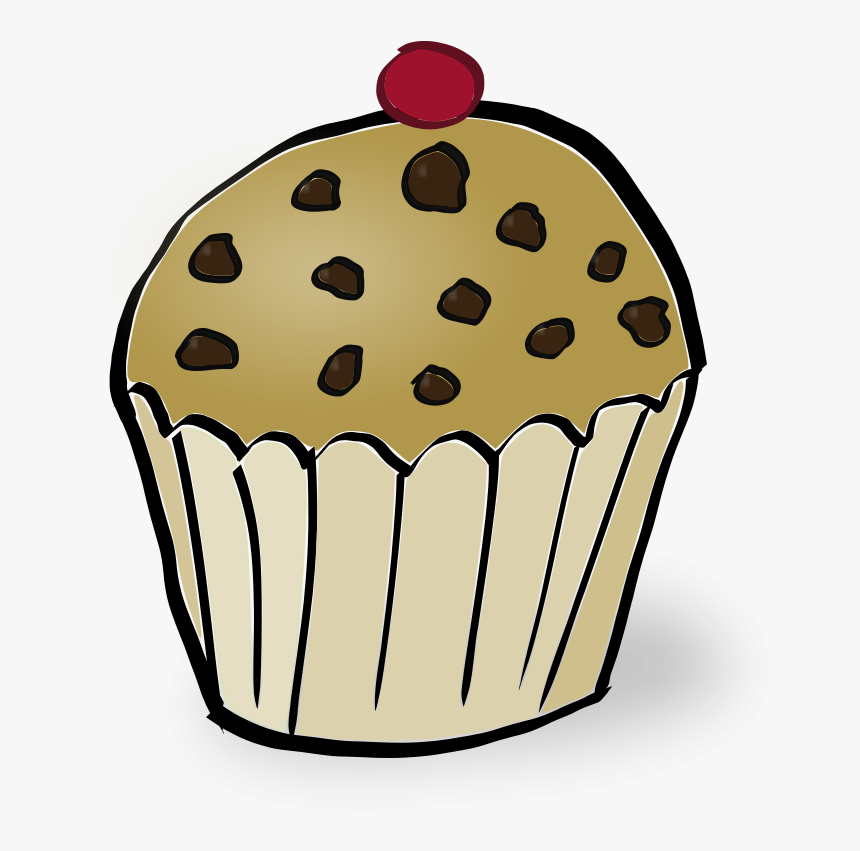 28 Collection Of Muffin Clipart Png - Chocolate Muffin Clip Art, Transparent Png