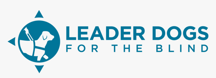 2017 Ldfb Logo Horizontal Blue1c - Leader Dog For The Blind, HD Png Download