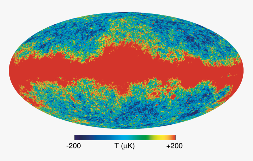 Map Of Cosmic Background Radiation, HD Png Download