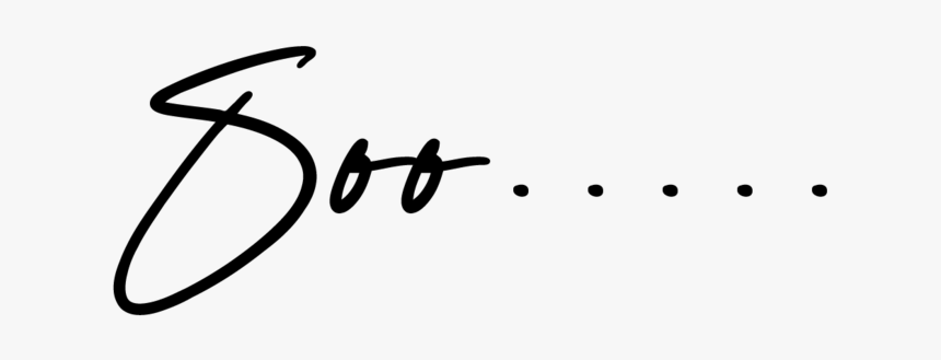 Sooo-2nd - Calligraphy, HD Png Download