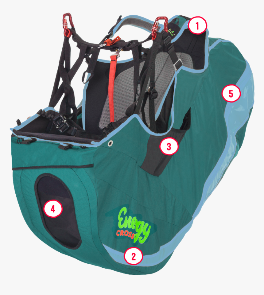 Icaro Web Harness Energycross - Climbing Harness, HD Png Download