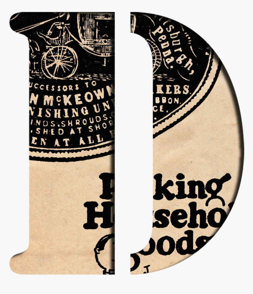 Vintage D - Illustration, HD Png Download