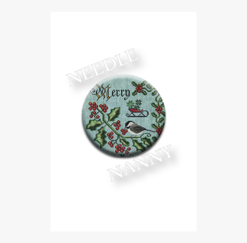 Merry & Bright Needle Nanny By Cottage Garden Samplings - Cottage Garden Samplings Merry And Bright, HD Png Download