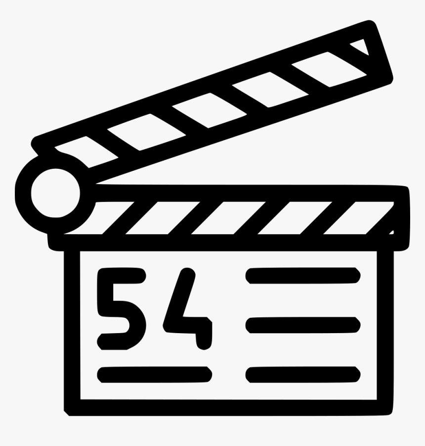 Film Clapper - Clapperboard, HD Png Download
