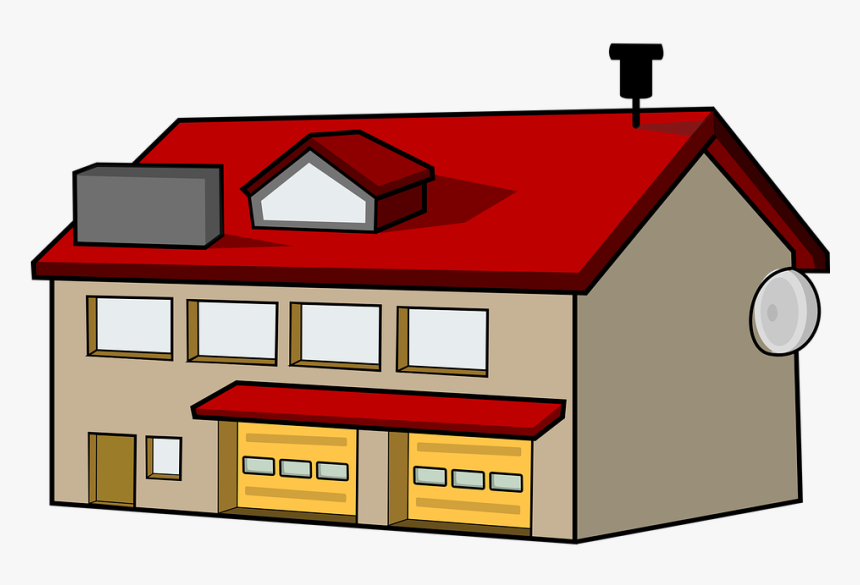 Fire Station Clip Art, HD Png Download