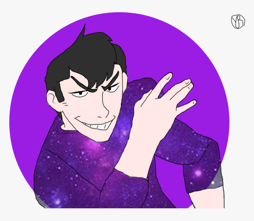 I Drew Teen Shiro Headcanon Is That Shiro Was A Lot - Cartoon, HD Png Download