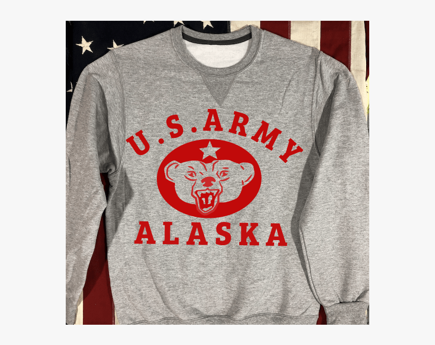Wwii Us Army Alaska Sweatshirt Ww2 - 1st Infantry Division Shirt, HD Png Download
