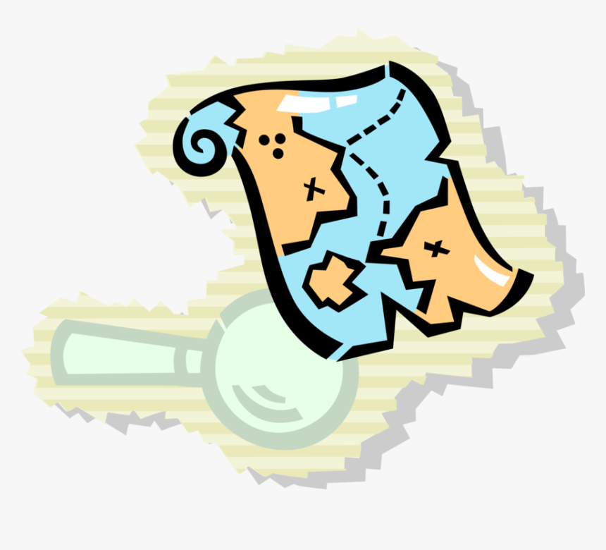 Vector Illustration Of Buccaneer Pirate S Treasure, HD Png Download