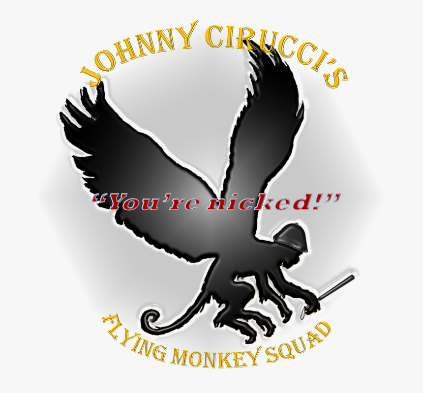 Flying Monkey Silhouette, HD Png Download