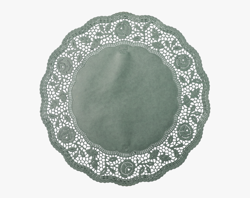 Doilies Dark Green, Ø 35cm - Crochet, HD Png Download