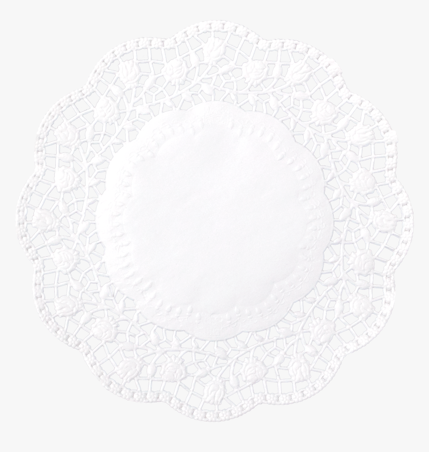 Doilies Rose White, Ø 17cm - 紙 ナプキン レース, HD Png Download