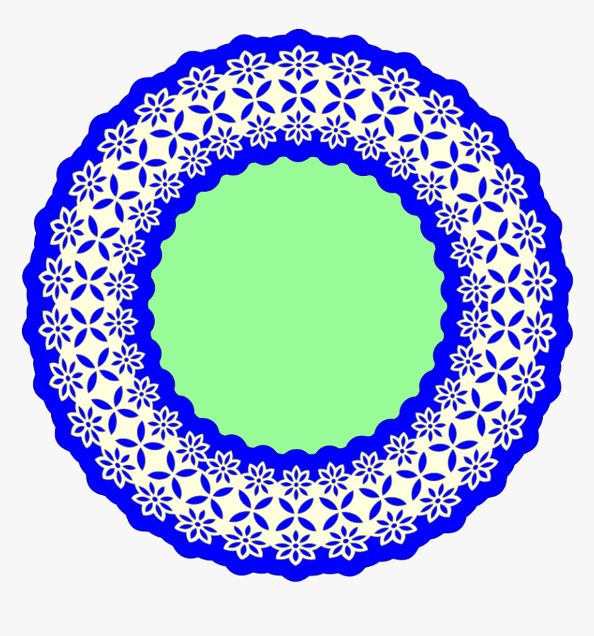 Flower Garden Doily - Instax Mini 9 Clear Yellow, HD Png Download