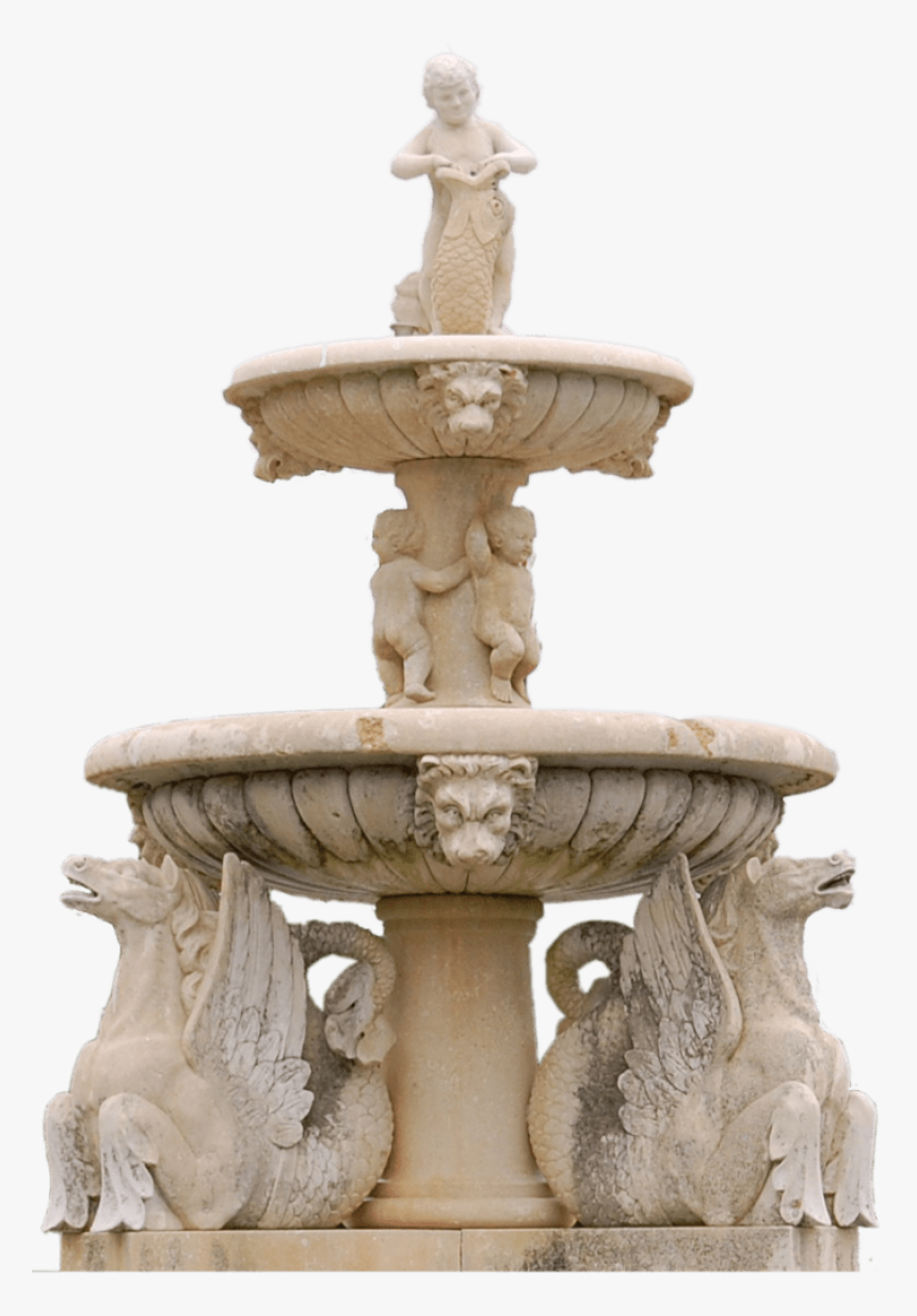 2 Stage Fountain Png Image - Water Fountain Transparent Background, Png Download