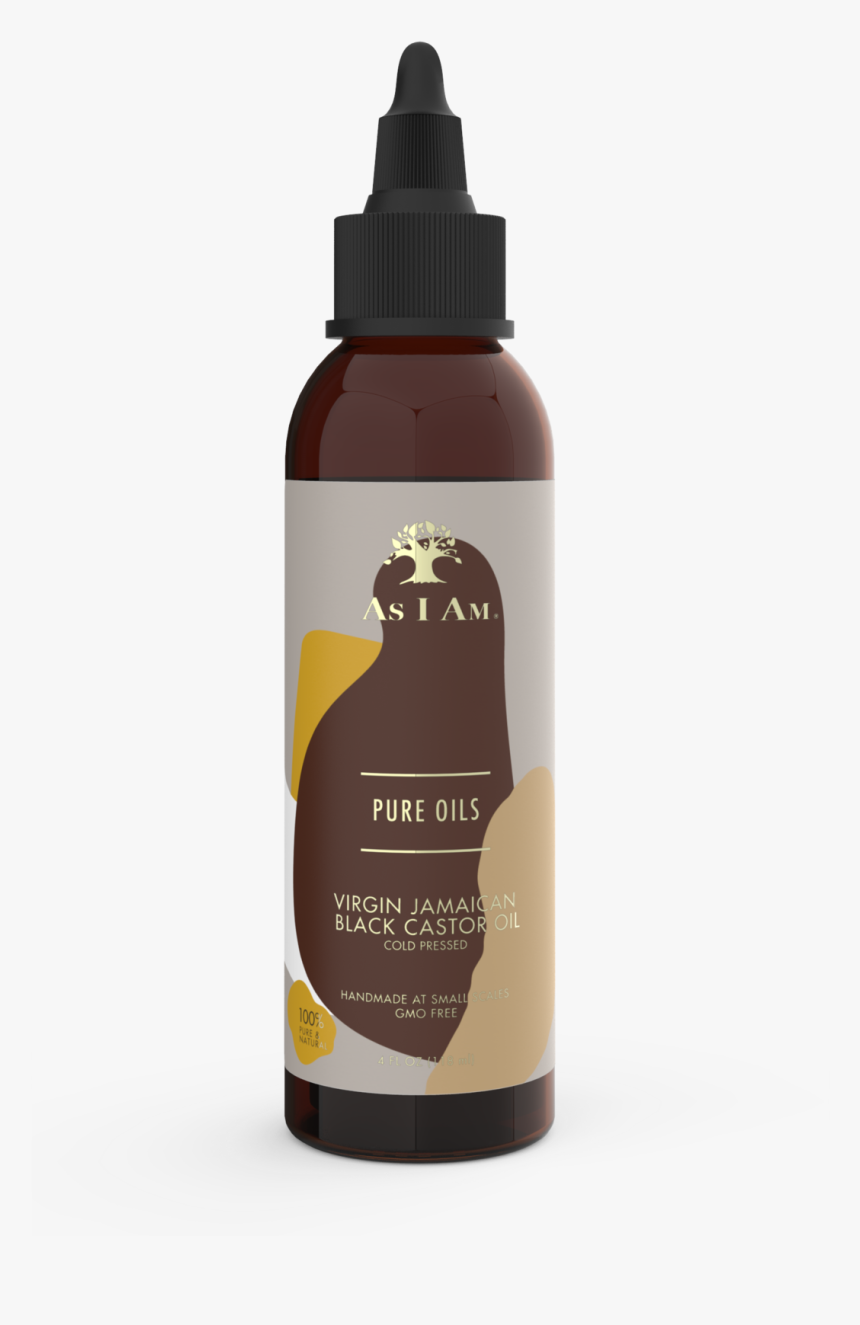 Virgin Jamaican Black Castor Oil - Bottle, HD Png Download